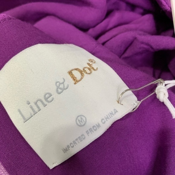 Line & Dot Embroidered Neck Maxi Dress - Picture 8 of 11